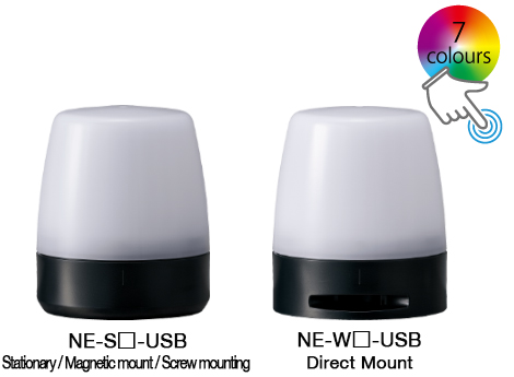 USB Controlled Multicolour Signal Beacon NE-USB