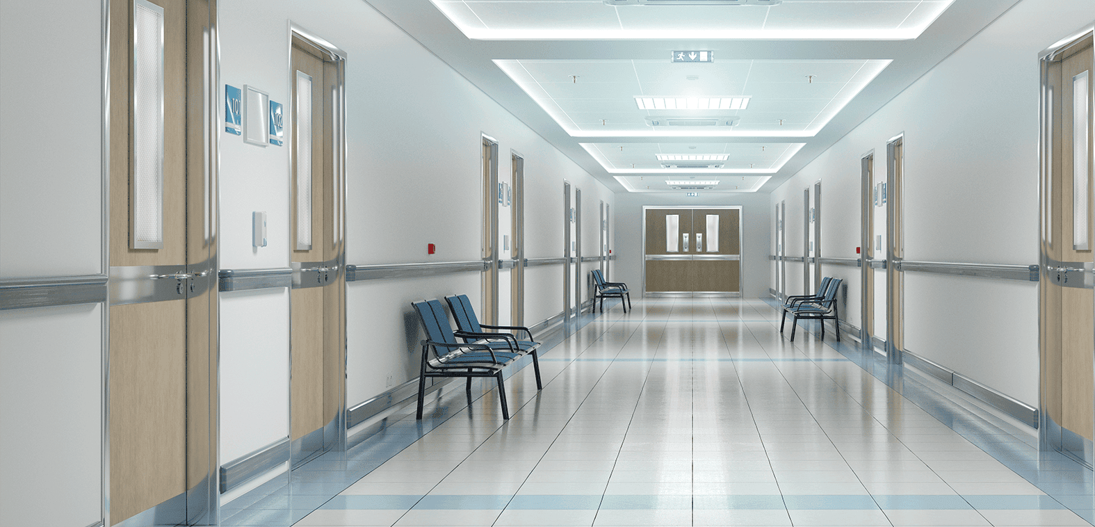 Effective for status indication in clinics, meeting rooms, and care environments.